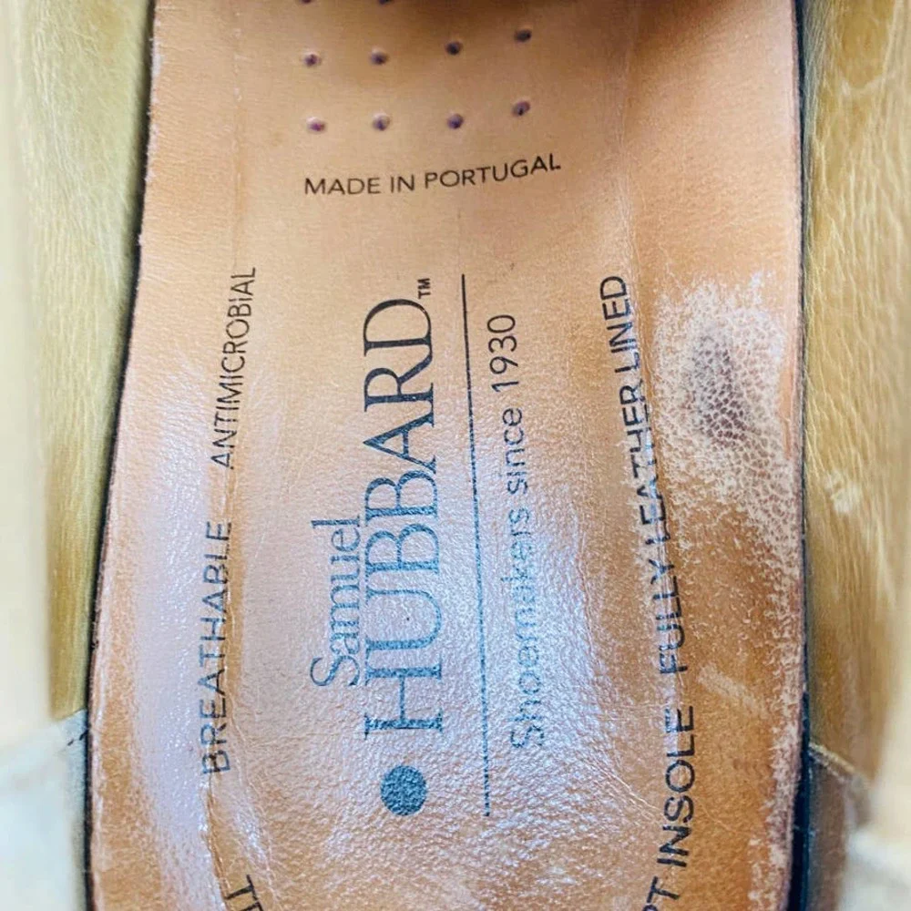 Samuel Hubbard Founder Men's Chestnut Brown Oxford M2100-041 Size 8 Vibram